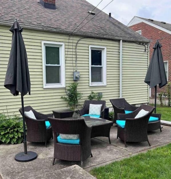 Terrasse/gårdhave