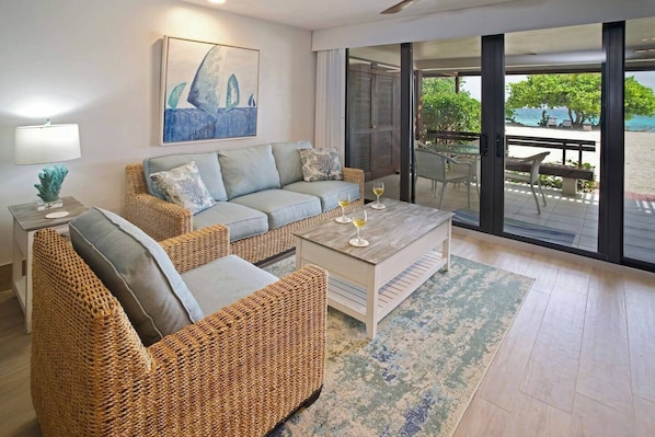Bright and spacious living room