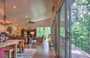 Warm & Inviting Space w/ Floor to Ceiling Windows & Doors