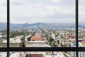 Vue depuis l’hébergement