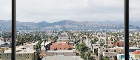 Vue depuis l’hébergement