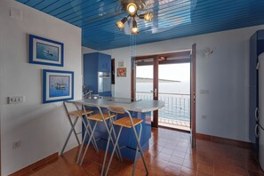 Kitchen and dining area