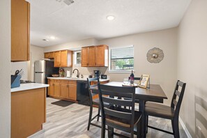 From morning coffee to dinner parties, our kitchen is the heart of our home.