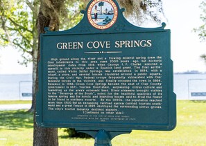 Welcome to Green Cove Springs, FL on the banks of the St Johns River!