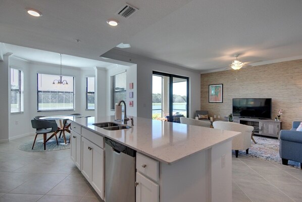 Open floor plan
