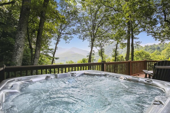 Bain à remous extérieur