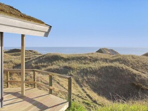 Vue sur la plage ou l’océan