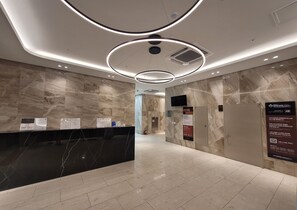 Interior entrance