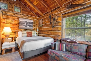 Comfy bed for after long days in the park!