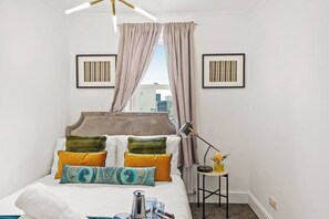 Bedroom 1: Double bed with comfortable mattress 