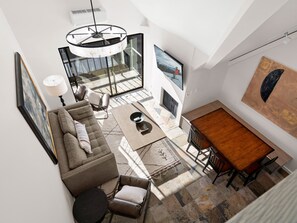Living Area from the Loft