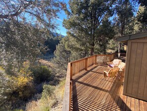 Wrap around deck