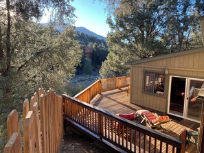 Wrap around deck