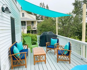 Deck overlooking Indian Creek