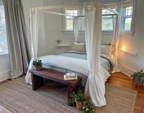 Not pictured: Newly installed ceiling fan 