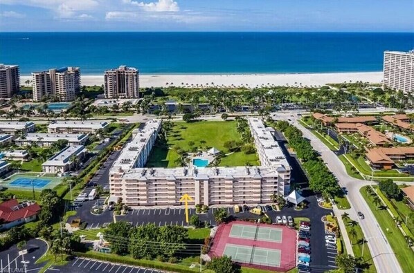 View of Gulf of Mexico. This unit is on the 3rd floor, facing the water.