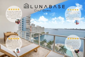 Lunabase Experience: Don't take our word for it... Check out what our previous guests have to say about the condo and experience.