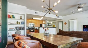 Dining area with plenty of seating