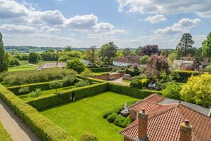 View of the rear garden