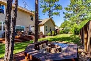 Gather ‘round the fire for warmth, stories, and s’mores!