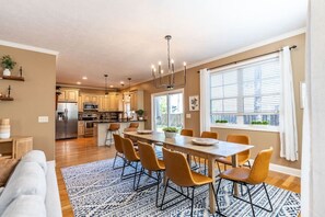 A large dining area to host your favorite memories