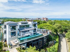 Stunning Casa Aurora from the air