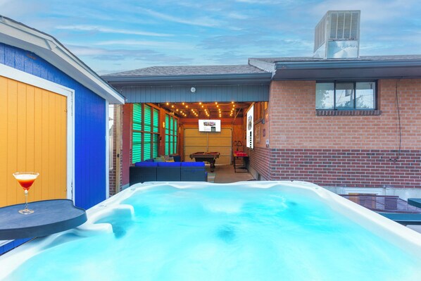 Bubbelpool utomhus
