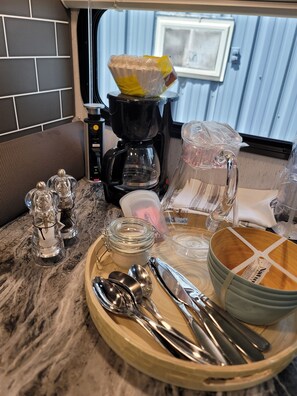 Kaffe och/eller kaffebryggare