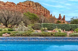 New salt water lap pool completed April 2025.