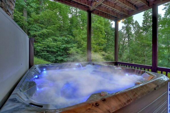 Bubbelpool utomhus