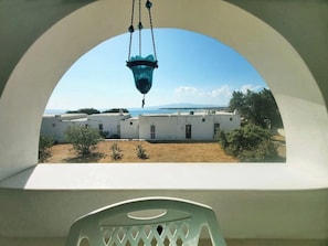 Balcony and view