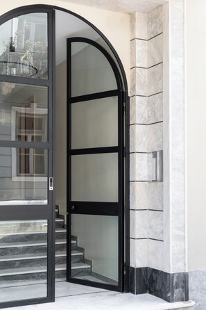 Fassade der Unterkunft