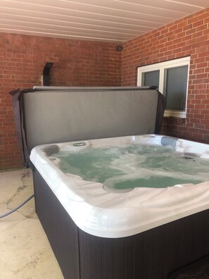 Bubbelpool inomhus