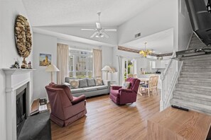 Gather around this open floor plan and create laughs and memories!