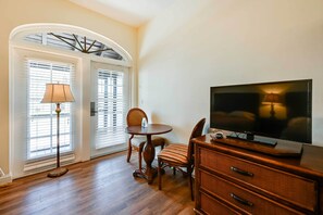 Living Area | Smart TV | Wall A/C Unit | Dining Table