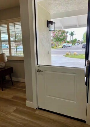 Dutch door brings in a nice breeze