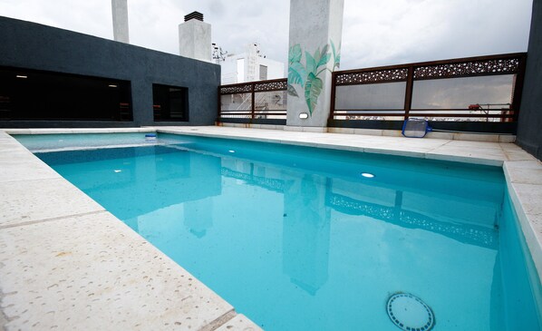 Takterrasspool