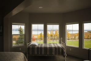 Lake view from the windows