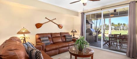 Feel relaxed and enjoy a condo that reflects the beauty and spirit of the Big Island and all of Hawaii