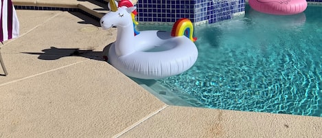 pool and hot tub