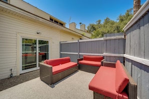 Fenced-In Patio | Outdoor Seating