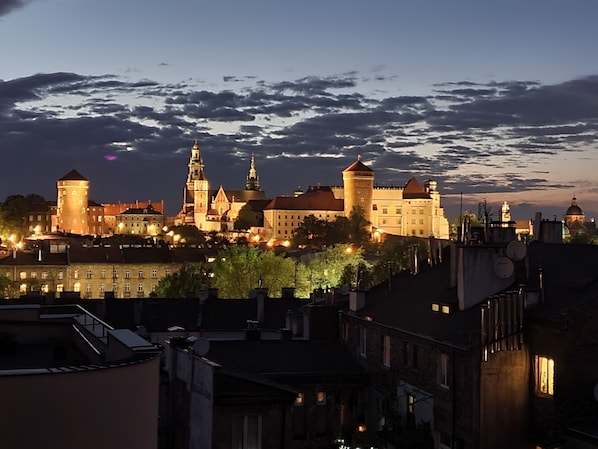 Blick von der Unterkunft