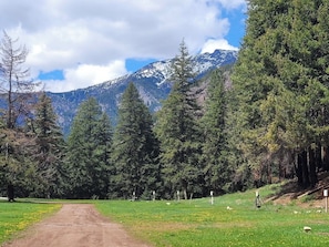 Views from property towards the North Cascades..