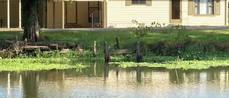 Picture taken across the bayou from house