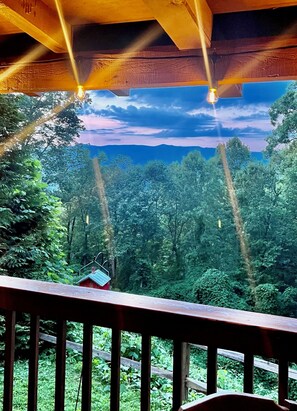 Outdoor mood lighting and long range views
