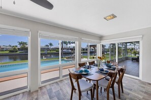Great dining space