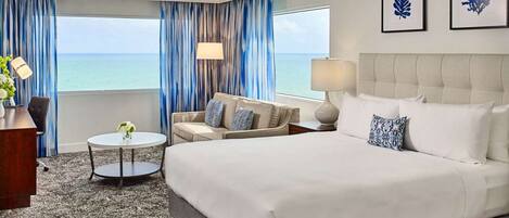 Ocean View Suite with King bed and a sofa bed