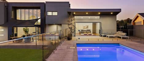 Luxury Pool with bushland views