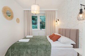 The bedroom's cozy ambiance is perfect for relaxation.