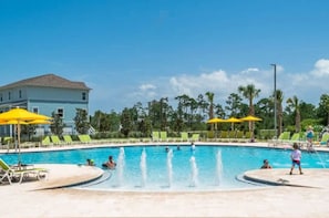 Take a dip with your family and friends in the community pool